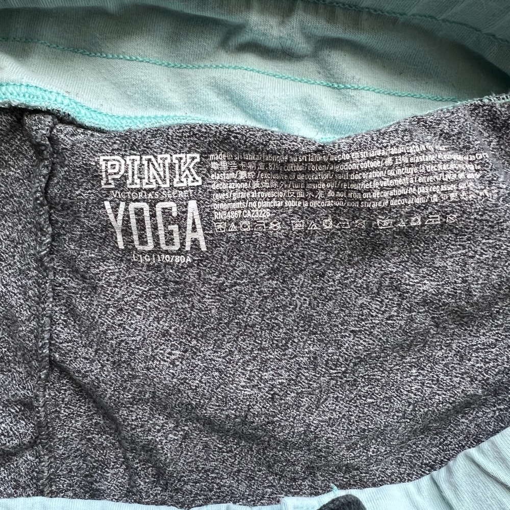 PINK yoga pants size large